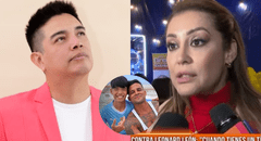 Karla Tarazona le advierte a Leonard León que sus hijos quieren contar cómo es él como padre: “Cuando tengan 18 lo harán”