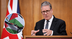 Reino Unido advierte a Israel que reconocerá al Estado palestino si no toma medidas para acabar el conflicto en Gaza
