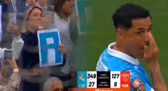 Esposa de Yoshimar Yotún se quebró tras su regreso al fútbol después de 15 meses: jugador no pudo contener las lágrimas