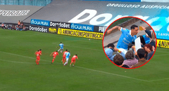 Yoshimar Yotún volvió con golazo para el 5-0 de Sporting Cristal: trepó el alambrado, saltó a la tribuna y celebró con su familia