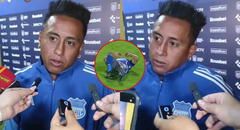 Christian Cueva habla de su dura lesión a los 5 minutos de ingresar en Emelec y no poder ser cambiado: "Sentí un tirón"