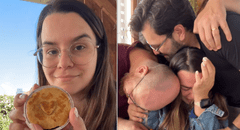 Joven se quiebra al comer la última empanada que su madre preparó antes de fallecer: "Grabé para nunca olvidarlo”