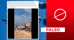 Israel no envió ayuda humanitaria a Gaza: fue lanzado por Jordania y EAU