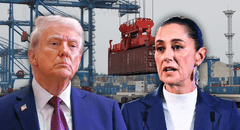 Trump aplaza imposición de nuevos aranceles a México tras conversación con Sheinbaum: ''Se mantendrá cooperación en la frontera''