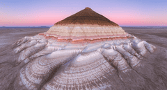 La impresionante formación geológica que estuvo sumergida bajo un antiguo océano y hoy emerge como una atracción turística