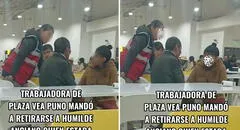 Adulto mayor y su hija con epilepsia son retirados de centro comercial y caso genera indignación en redes: "Estaban comiendo tranquilos"