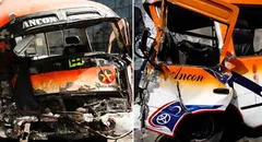 Así quedó el Anconero tras el fatal accidente en la avenida Alfonso Ugarte, que cobró la vida de 3 personas