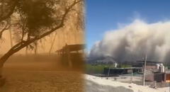 Captan impactante tormenta de arena en el valle de Ica: Senamhi emite alerta naranja y advierte fuertes vientos en Paracas