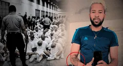 Es venezolano, se tatuó escudo del Real Madrid y fue deportado por Trump a El Salvador tras ser vinculado con Tren de Aragua