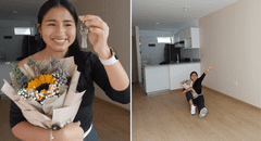 Influencer Lizeth Atoccsa logra comprar su departamento y lo celebra en redes: "Todavía me cuesta creerlo"
