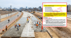 Revelan sobrecostos y falta de estudios en construcción de Vía Expresa Sur: trabajadores que alertaron fueron despedidos por López Aliaga