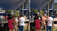 Ciudadano se enfrenta a golpes con presunto 'gota a gota' tras cobro de deuda en Iquitos