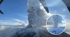 Segundo volcán en Rusia entra en erupción tras el sismo de 8,8 grados: llevaba más de 400 años dormido