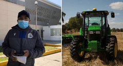 Padre de familia termina con pierna amputada tras ser arrastrado por tractor en fundo de Ica
