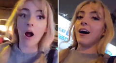 Streamer americana Sylvee graba accidente en vivo mientras caminaba por calles de Lima: “What the f...”