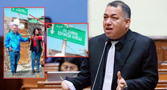 Congresista Darwin Espinoza inaugura avenida con su nombre en Áncash