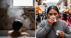 ¿Bañarse en invierno realmente causa gripe o resfriado en las personas? Neumólogo aclara si genera enfermedades