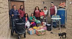 Poder Judicial brinda apoyo humanitario a madre adolescente en situación de pobreza en Vinzos