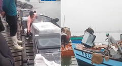 Rematan lavadoras que cayeron al mar peruano de contenedores: Marina de Guerra se pronuncia
