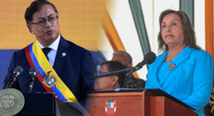 Dina Boluarte viaja a Japón en medio de conflicto diplomático con el presidente Petro, quien denuncia que Perú tomó territorio colombiano