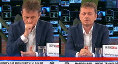 Ministro de Serbia sufre derrame cerebral en vivo durante una entrevista en televisión y fue internado de emergencia