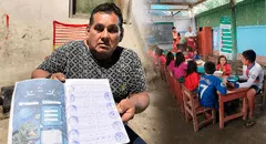 Ministerio de Educación anula contrato de profesor por mostrar pésimas condiciones de estudio de niños en comunidades amazónicas