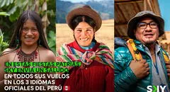 SKY resalta el valor cultural del Perú hablando en quechua, aimara y español