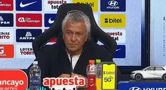 Néstor Gorosito se mostró resignado por los arbitrajes tras empate de Alianza Lima ante Sporting Cristal y apuntó: "Desde que llegué es así"