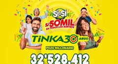 Resultados de La Tinka HOY 6 de agosto: descubre los números ganadores y el pozo millonario