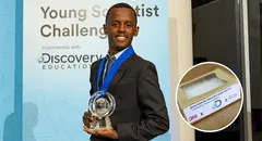 Con solo 15 años, creó un jabón terapéutico que previene el cáncer de piel: la sorprendente historia de Heman Bekele