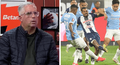 Diego Rebagliati quedó encantado con jugador de Sporting Cristal tras empate ante Alianza Lima: "Fue rueda de auxilio"