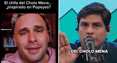 Curwen estalla contra youtuber iOA por criticar chifa del Cholo Mena: "Ha ido desinformado"