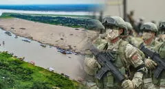 Ejército del Perú llega a Isla Santa Rosa para colocar banderas peruanas en medio de tensión limítrofe con Colombia