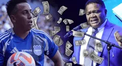 Presidente de Emelec impacta al revelar millonaria deuda del equipo de Christian Cueva: "Trabajamos para salvar el club"