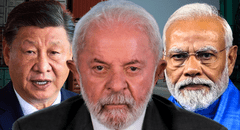 Lula impulsa alianza diplomática entre Brasil, India y China para coordinar una respuesta a los aranceles de Trump
