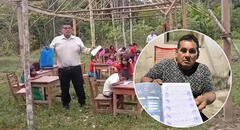 Fiscalía investiga amenazas contra profesor que denunció pésimas condiciones educativas en Loreto y fue sacado del puesto