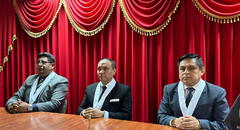 El Primer Juzgado Penal Colegiado Supraprovincial de Cajamarca, realiza juzgamiento por robo agravado y expide sentencia en 9 días