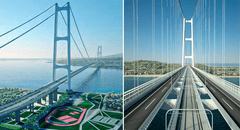 El puente más largo del mundo de 3,3 kilómetros se construirá en Europa: un megaproyecto con fuerte controversia
