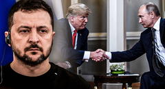 Zelenski advierte que Ucrania "no entregará su tierra" tras anuncio de reunión entre Donald Trump y Vladimir Putin