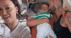 Angie Arizaga y Jota Benz sorprenden al dejar el Perú con su bebé por conmovedora razón: "Parece un sueño"