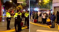 Sujetos desatan balacera contra clientes en puesto de emoliente en Lince: reportan un herido de bala