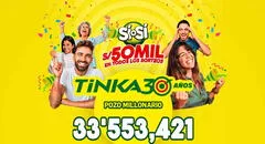 Resultados de La Tinka del domingo 10 de agosto: números ganadores, premios y el Pozo Millonario