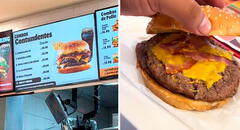 Peruano compra una hamburguesa en conocido local de comida rápida, pero se desilusiona al ver lo que le entregaron: “No es igual a la foto”