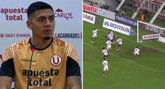 César Inga justificó blooper en el Universitario vs Sport Boys con peculiar comentario: "No se distinguía la camiseta"