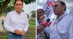 Martín Vizcarra llega a Santa Rosa con Perú Primero, pese a estar inhabilitado para postular a las Elecciones