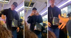 Rapero sube a bus y pasajera intenta 'batallar', pero no sabía rimar: "En su mente estuvo épico"