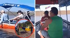 Peruanos encaran a político colombiano que izó la bandera de Colombia en Santa Rosa: "Aprendan a perder"