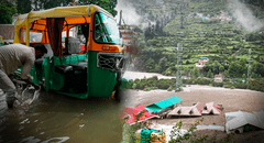 Inundaciones en el Himalaya de India dejan al menos 70 muertos y más de 60 desaparecidos