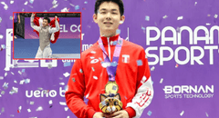 ¡Orgullo peruano! El esgrimista Renzo Fukuda consiguió la primera medalla de oro para Perú en ASU2025