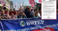 Docentes marcharán hacia el Congreso el próximo 20 de agosto por aumento de sus pensiones